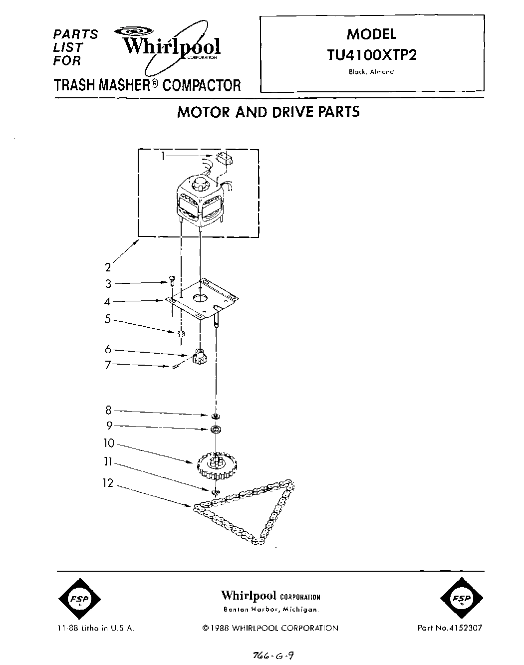 01 - MOTOR AND DRIVE , LIT/OPTIONAL