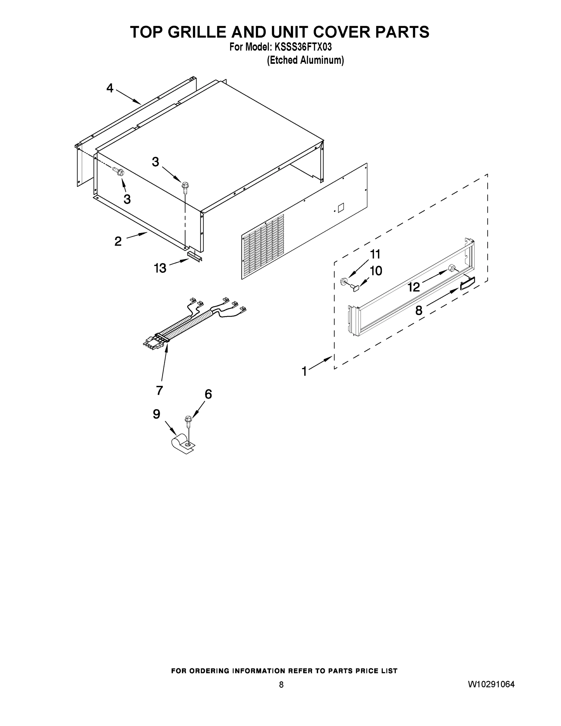 06 - TOP GRILLE AND UNIT COVER PARTS