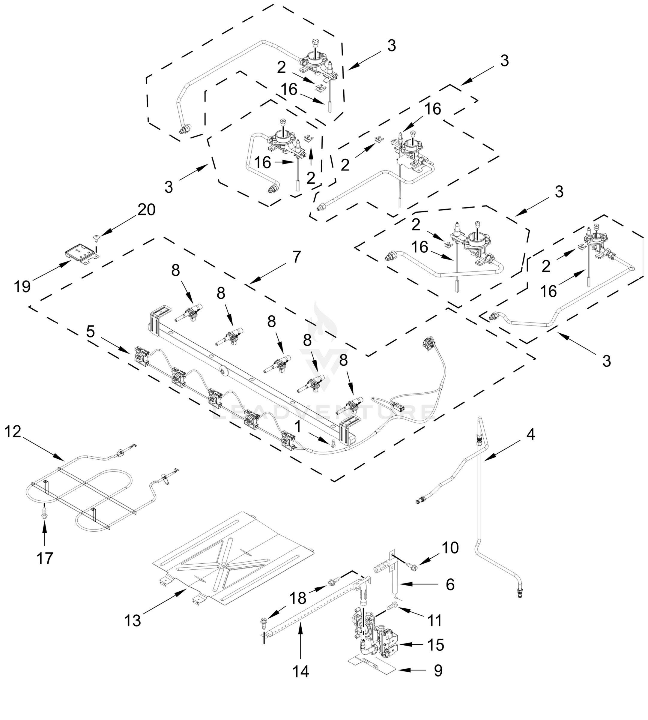 MANIFOLD PARTS