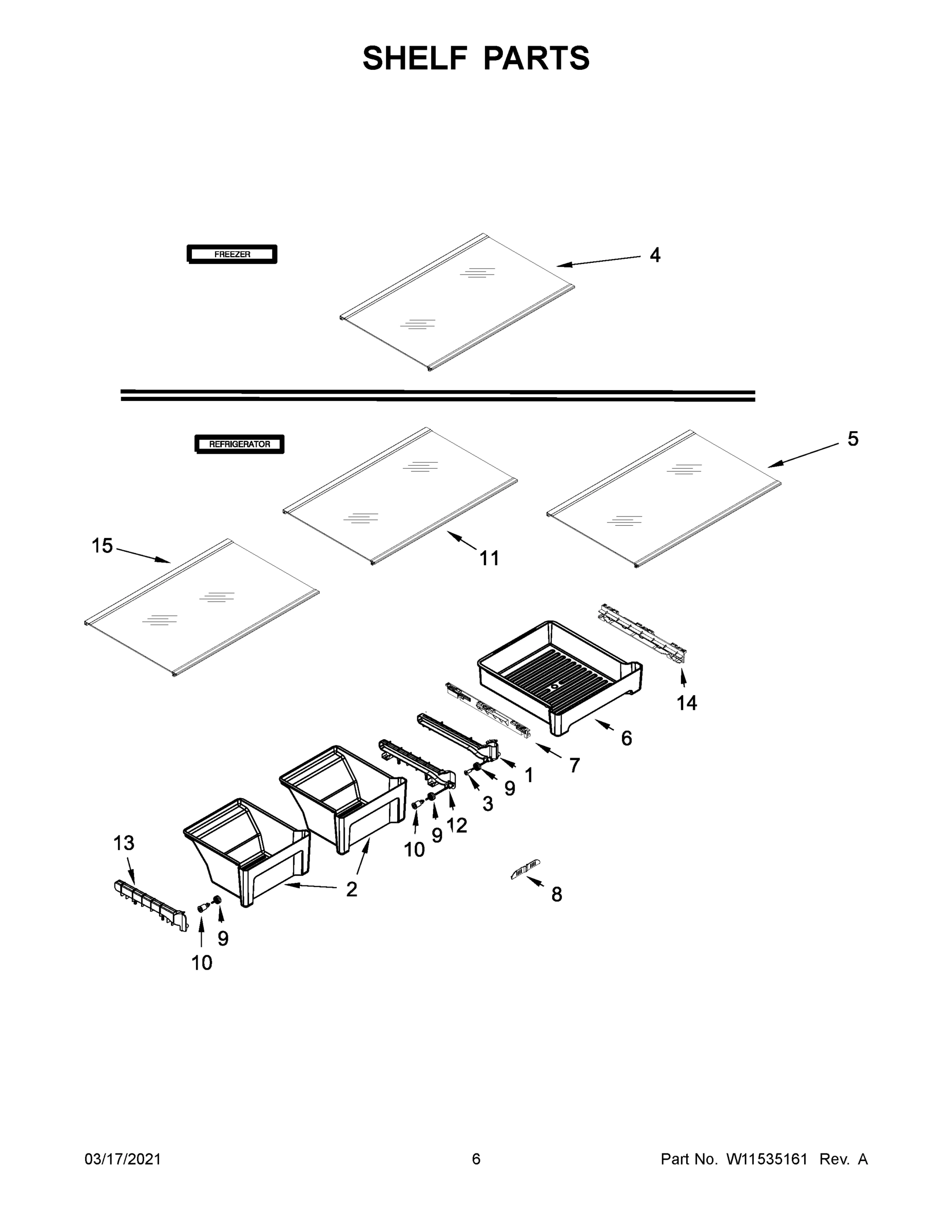04 - SHELF PARTS