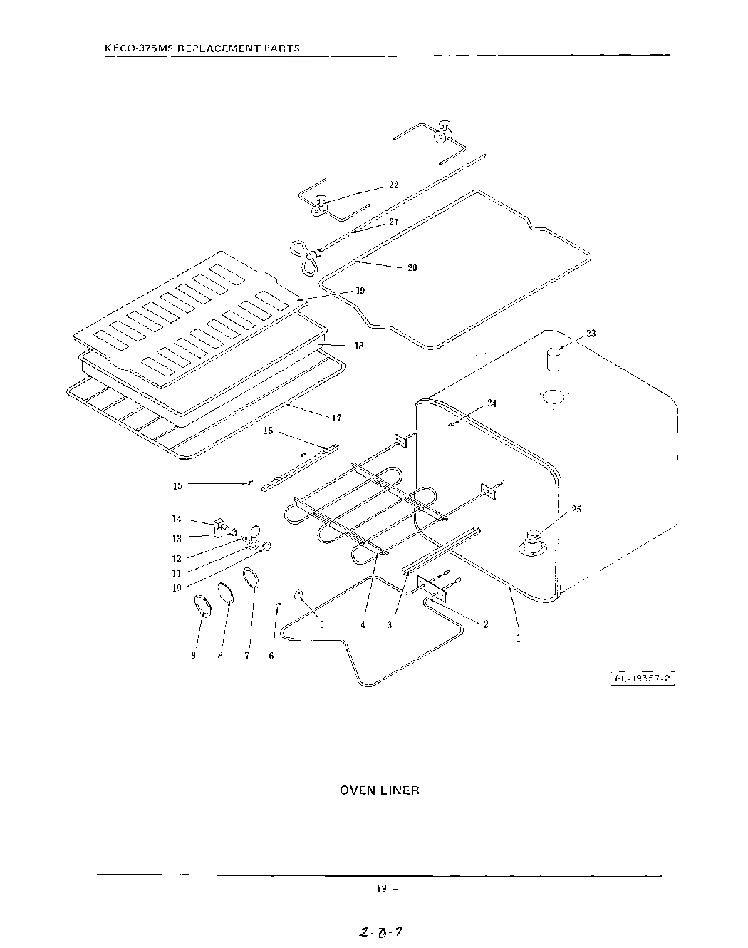 10 - OVEN LINER