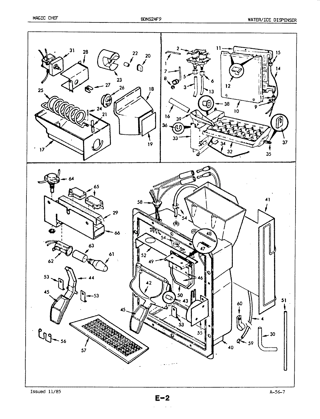 04 - WATER & ICE DISPENSER