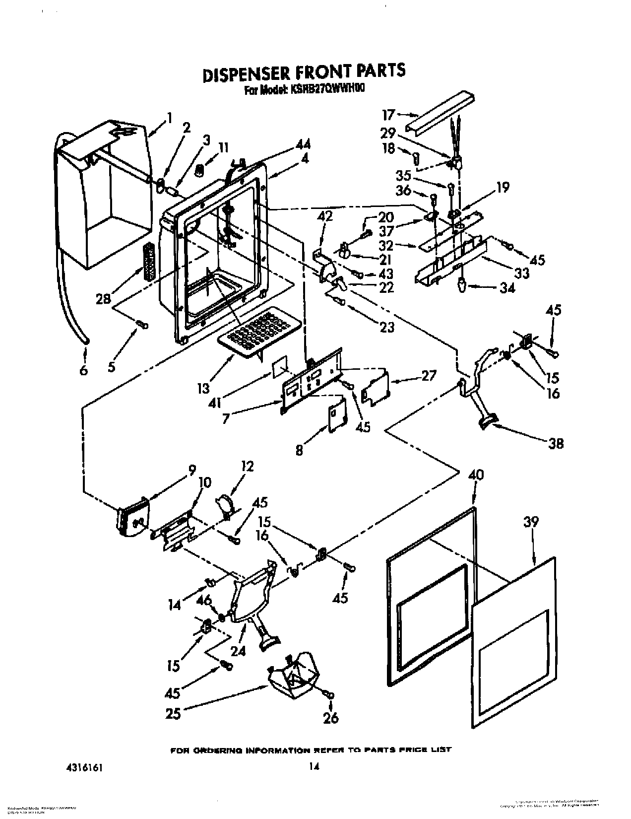 09 - DISPENSER FRONT