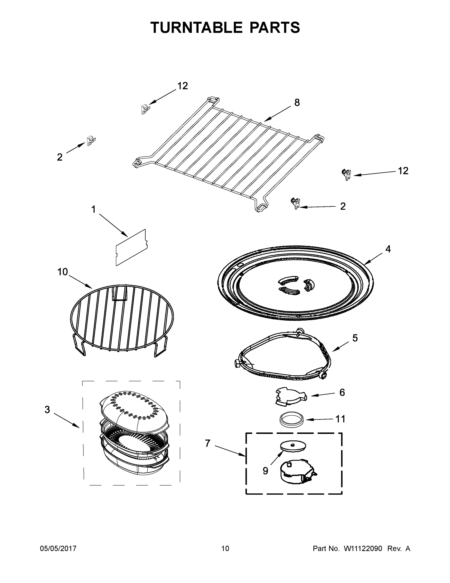 06 - TURNTABLE PARTS