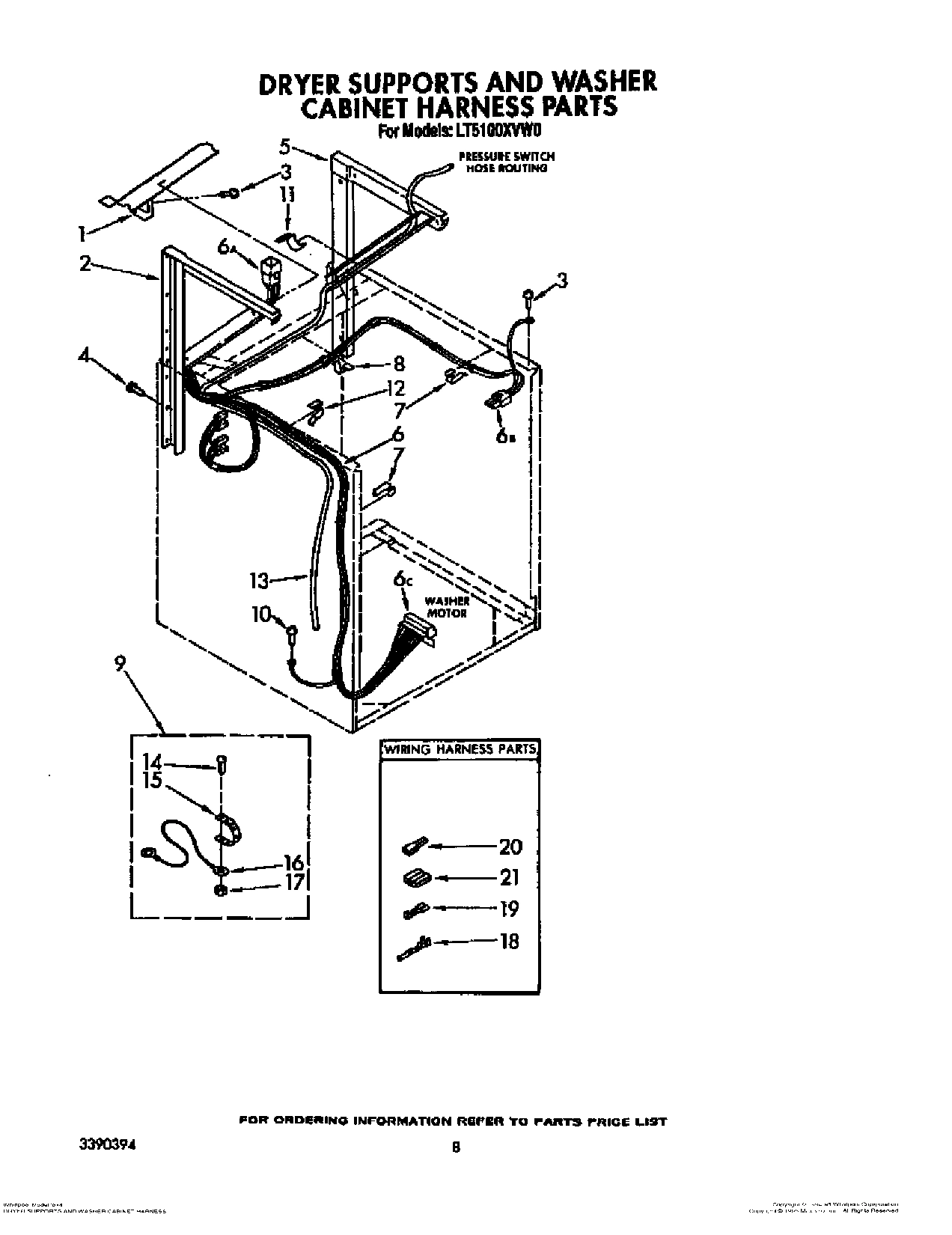 06 - DRYER SUPPORTS AND WASHER CABINET H
