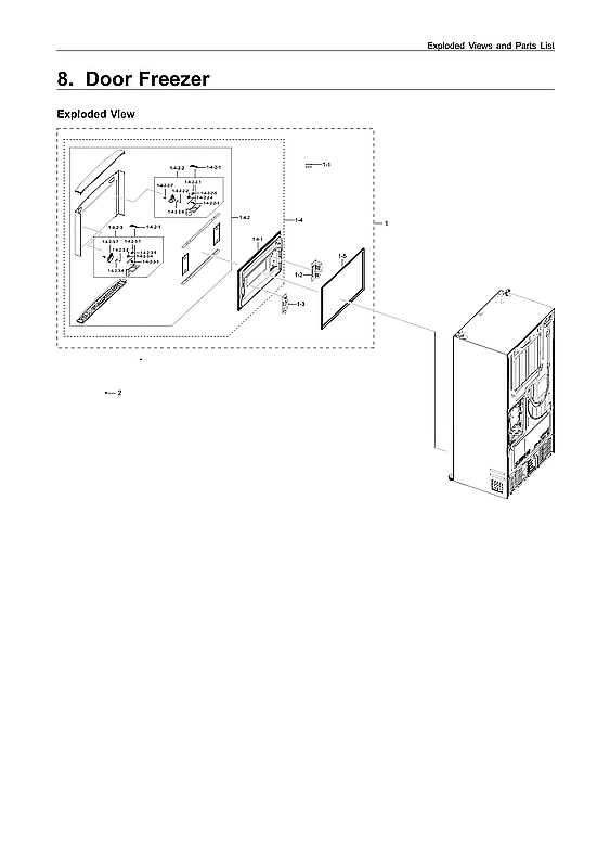 FREEZER DOOR PARTS