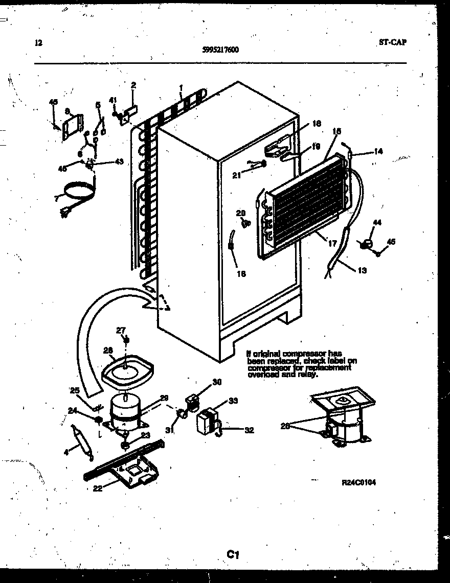 07 - SYSTEM AND AUTOMATIC DEFROST PARTS