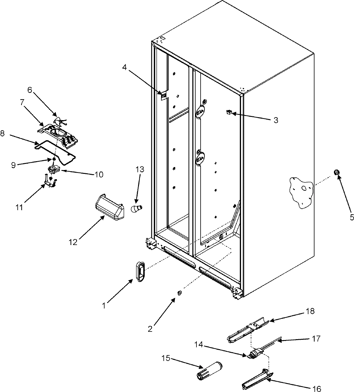 10 - EVAP FAN/CRISP LIGHT/FILTER (SER.10)