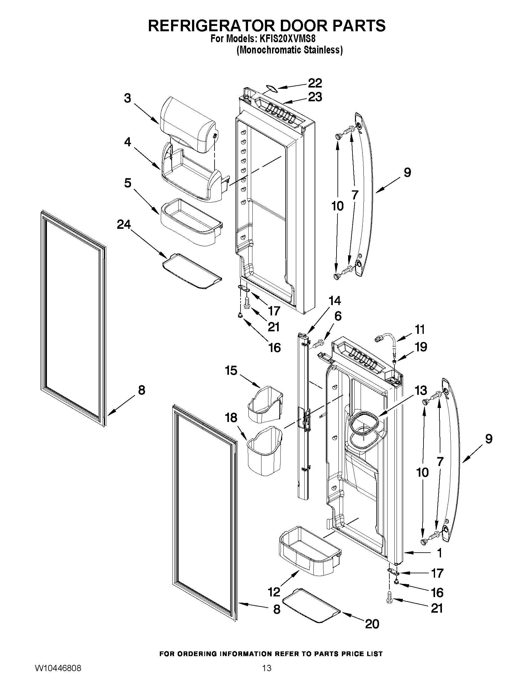 07 - REFRIGERATOR DOOR PARTS