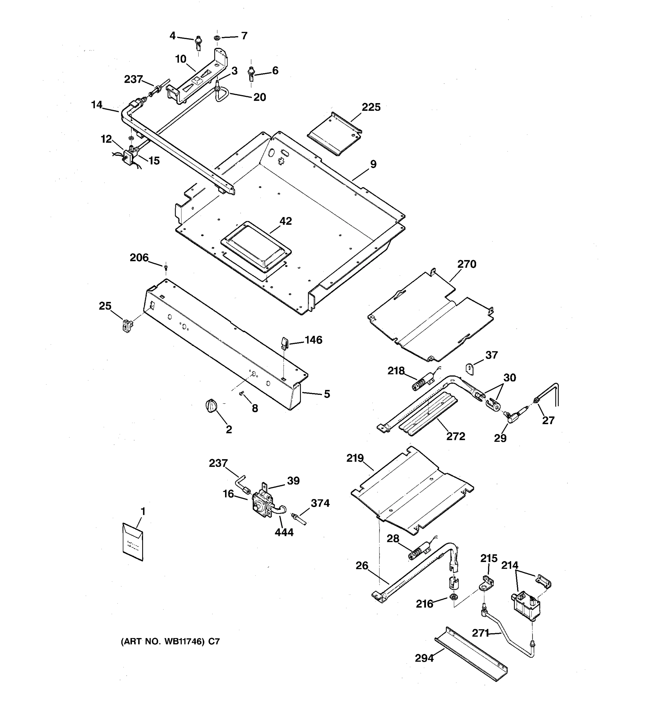 GAS BURNER PARTS