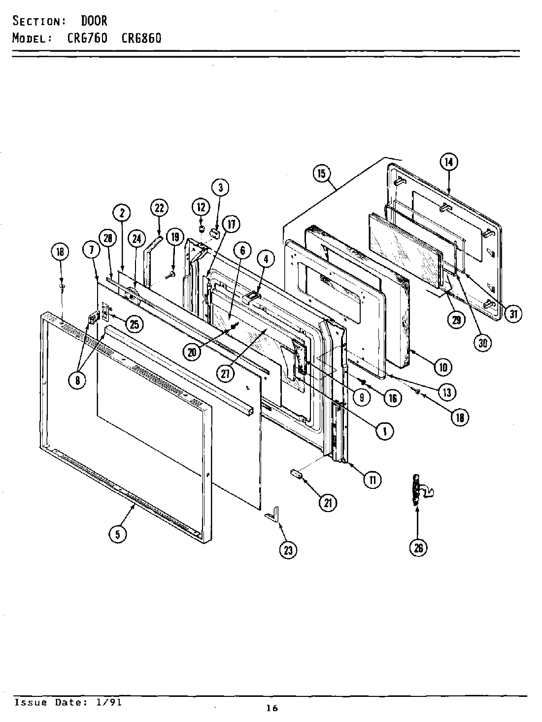 05 - DOOR (xCRG760 xCRG860)