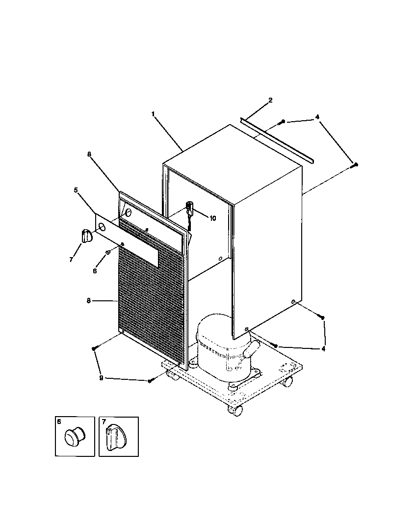 02 - CABINET FRONT AND WRAPPER