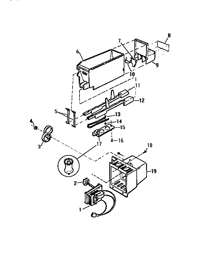 08 - ICE BUCKET & MOTOR