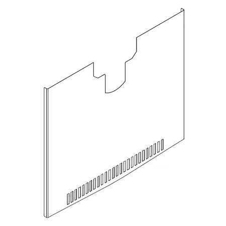 W10636533 Whirlpool Evaporator Cover