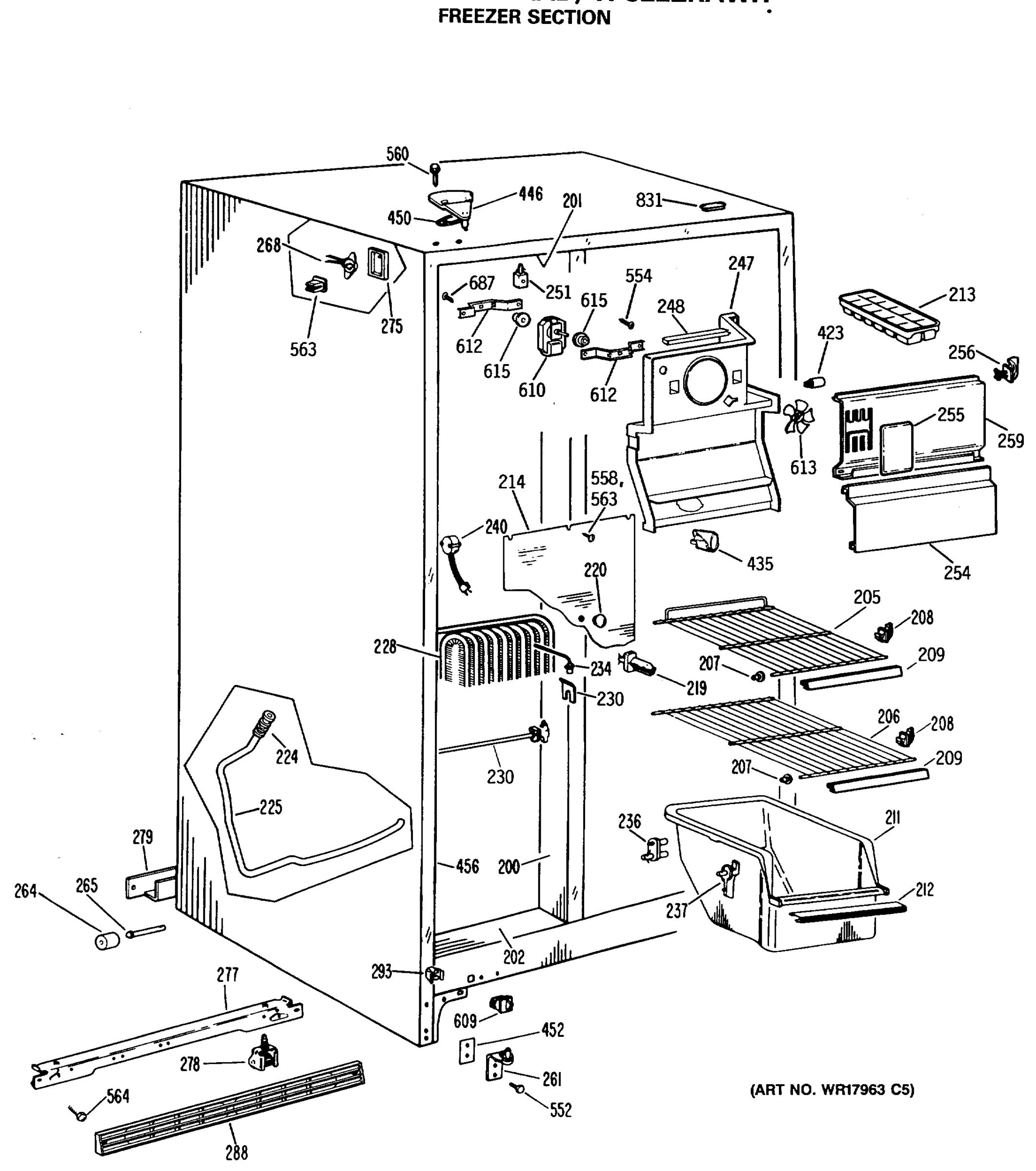 FREEZER SECTION