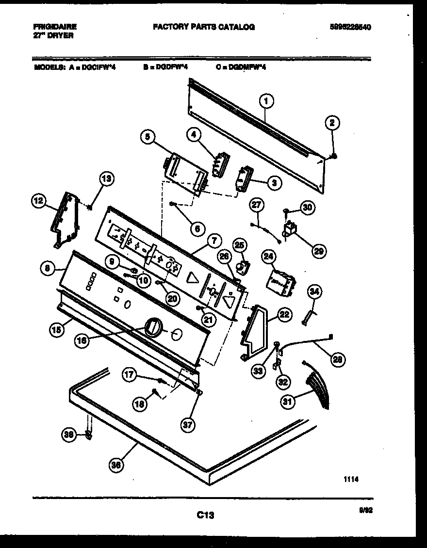 04 - CONSOLE AND CONTROL PARTS