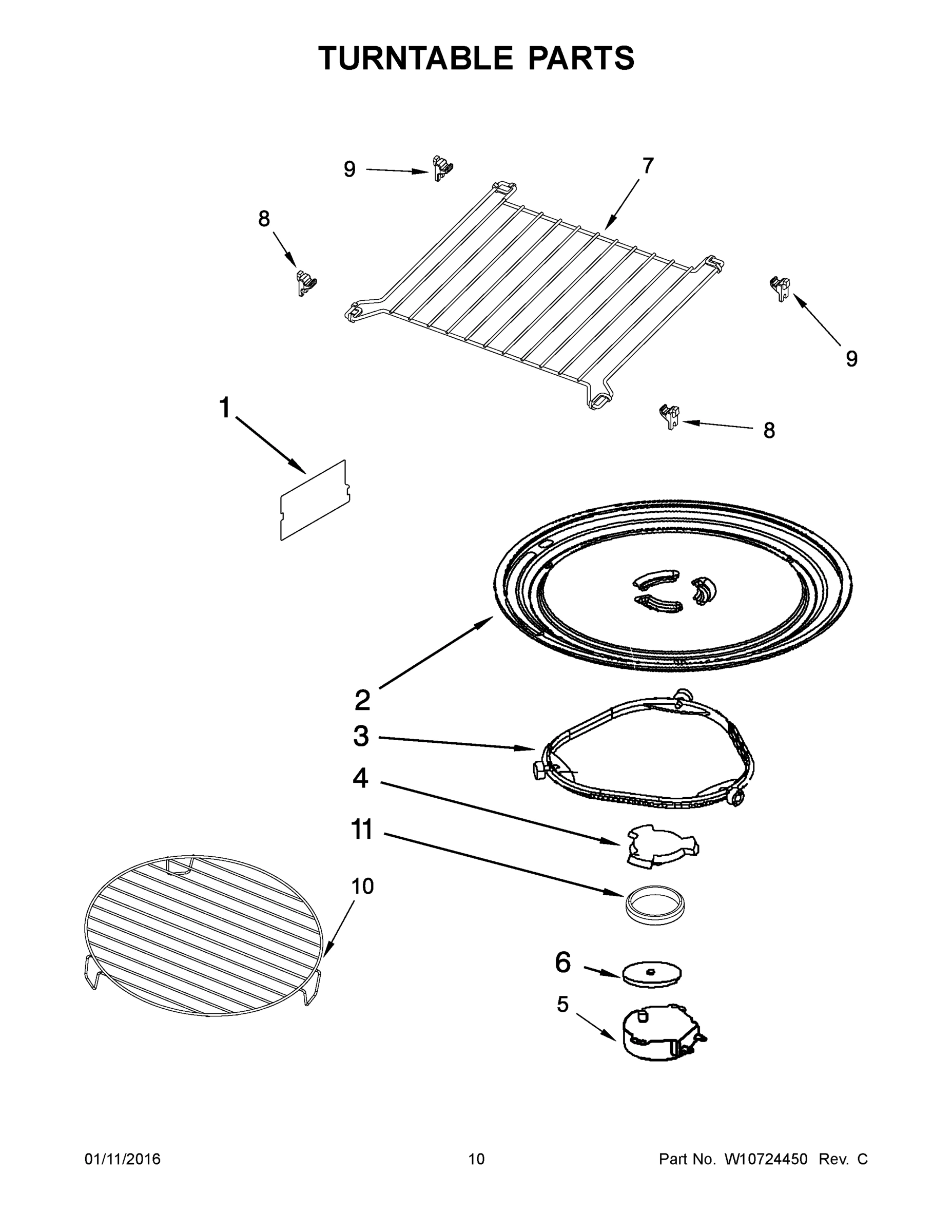 06 - TURNTABLE PARTS