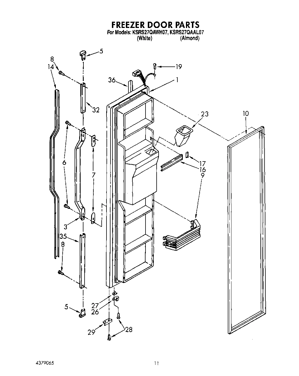 07 - FREEZER DOOR