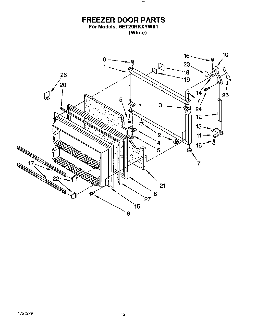08 - FREEZER DOOR
