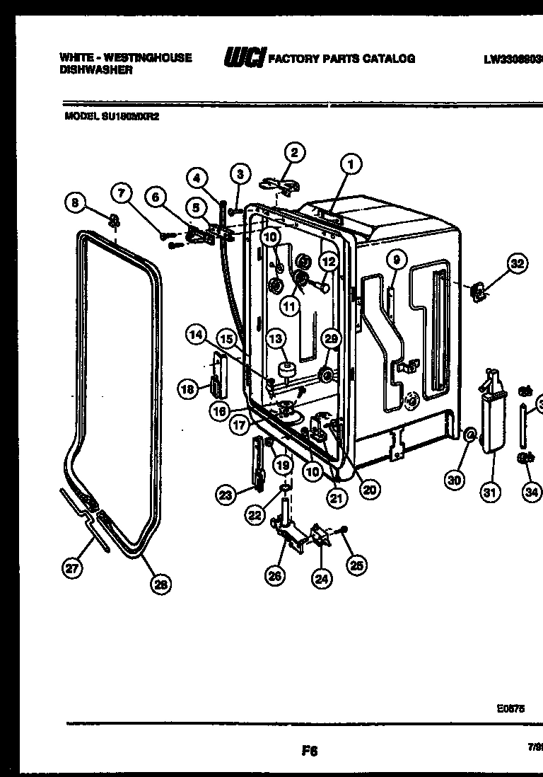 05 - TUB AND FRAME PARTS