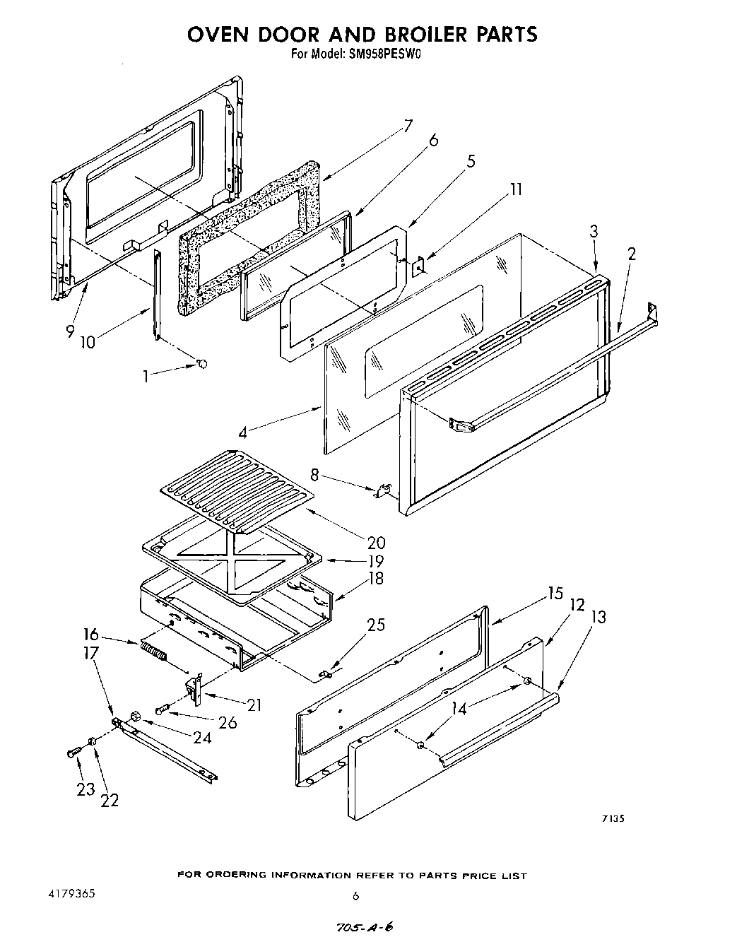 05 - OVEN DOOR AND BROILER
