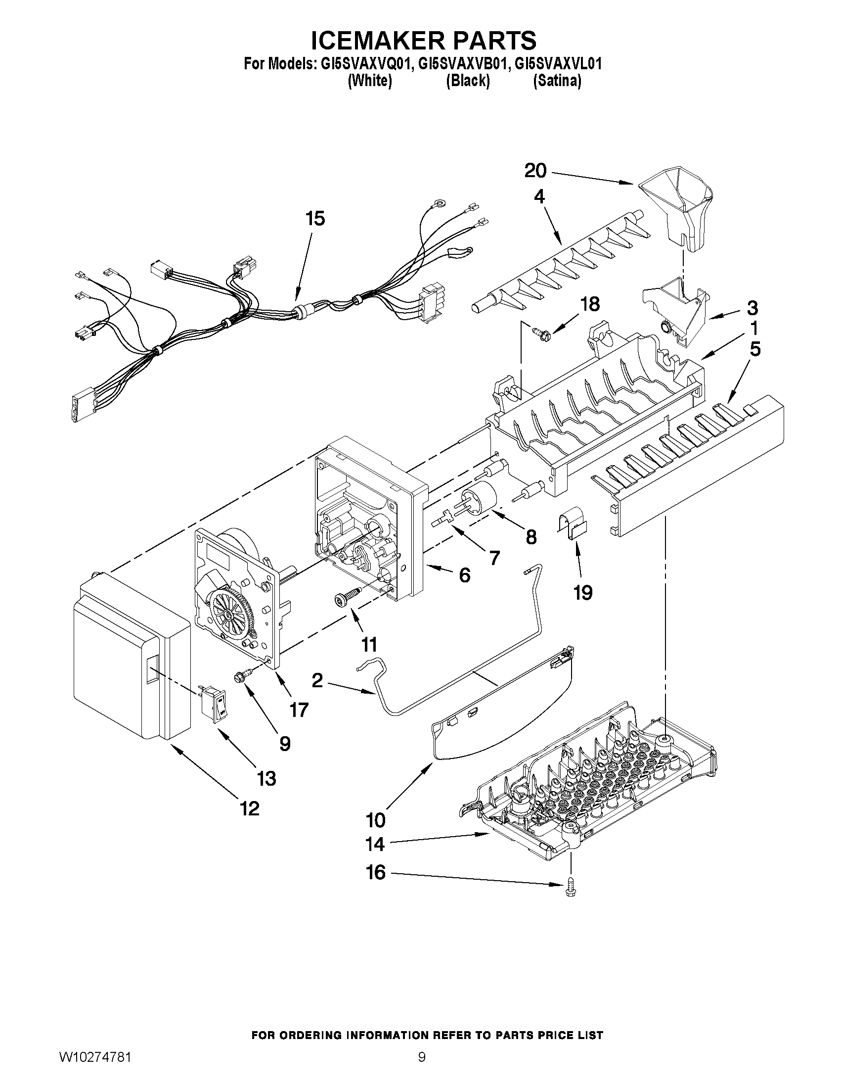 05 - ICEMAKER PARTS