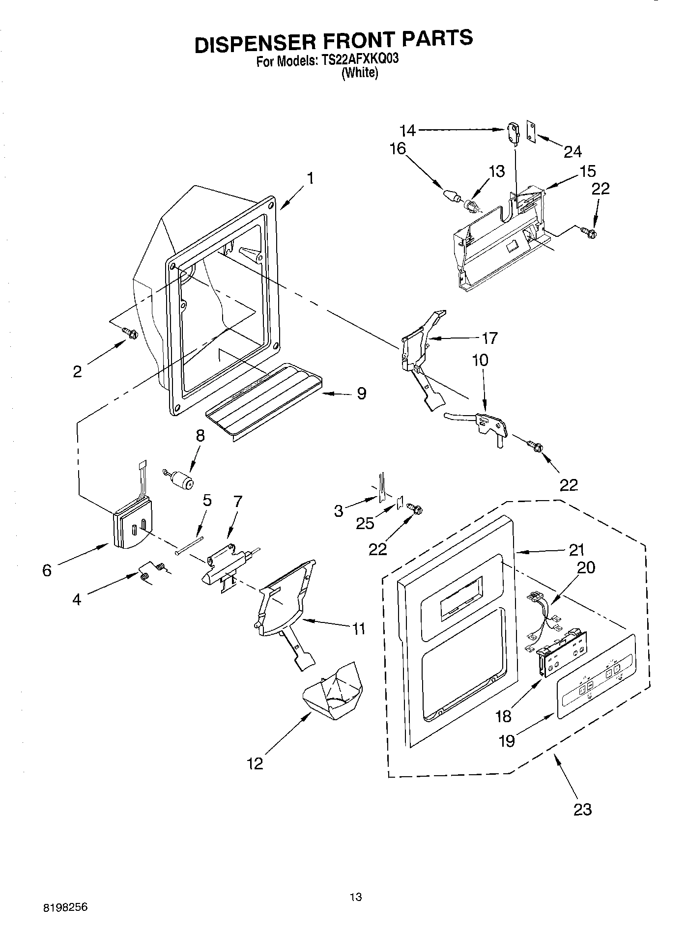 09 - DISPENSER FRONT