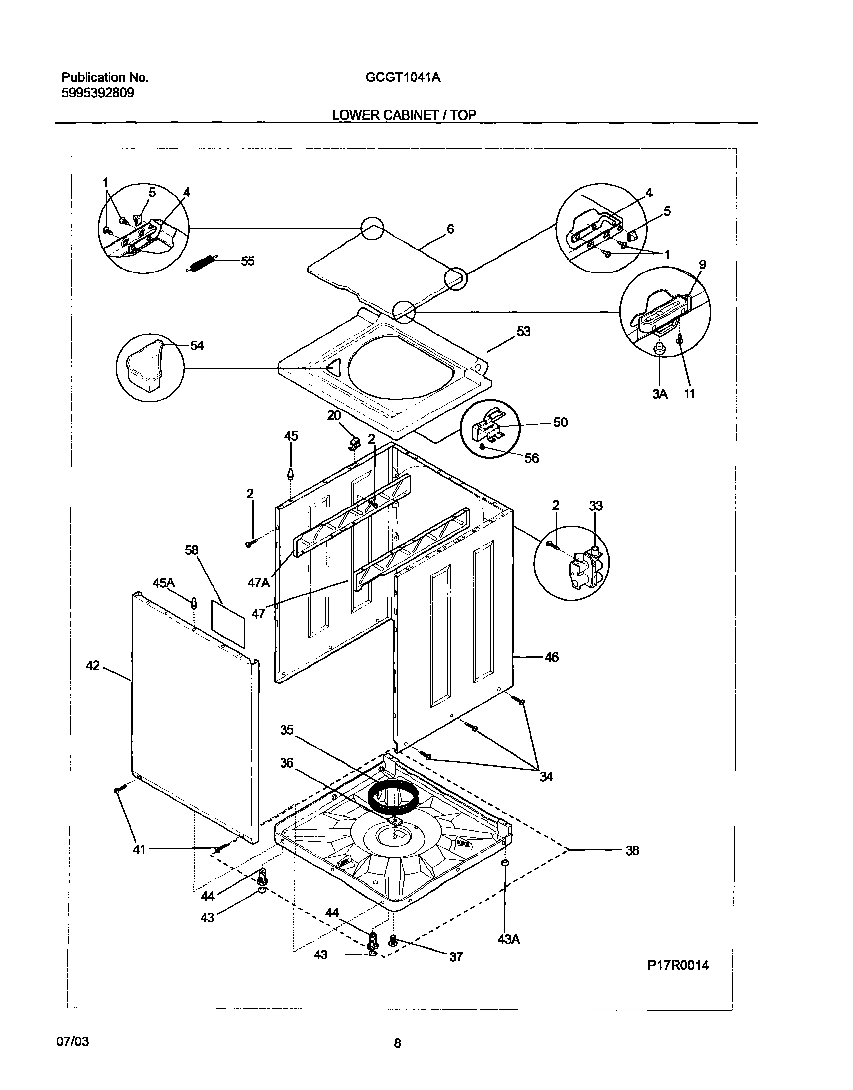 09 - LOWER CABINET/TOP