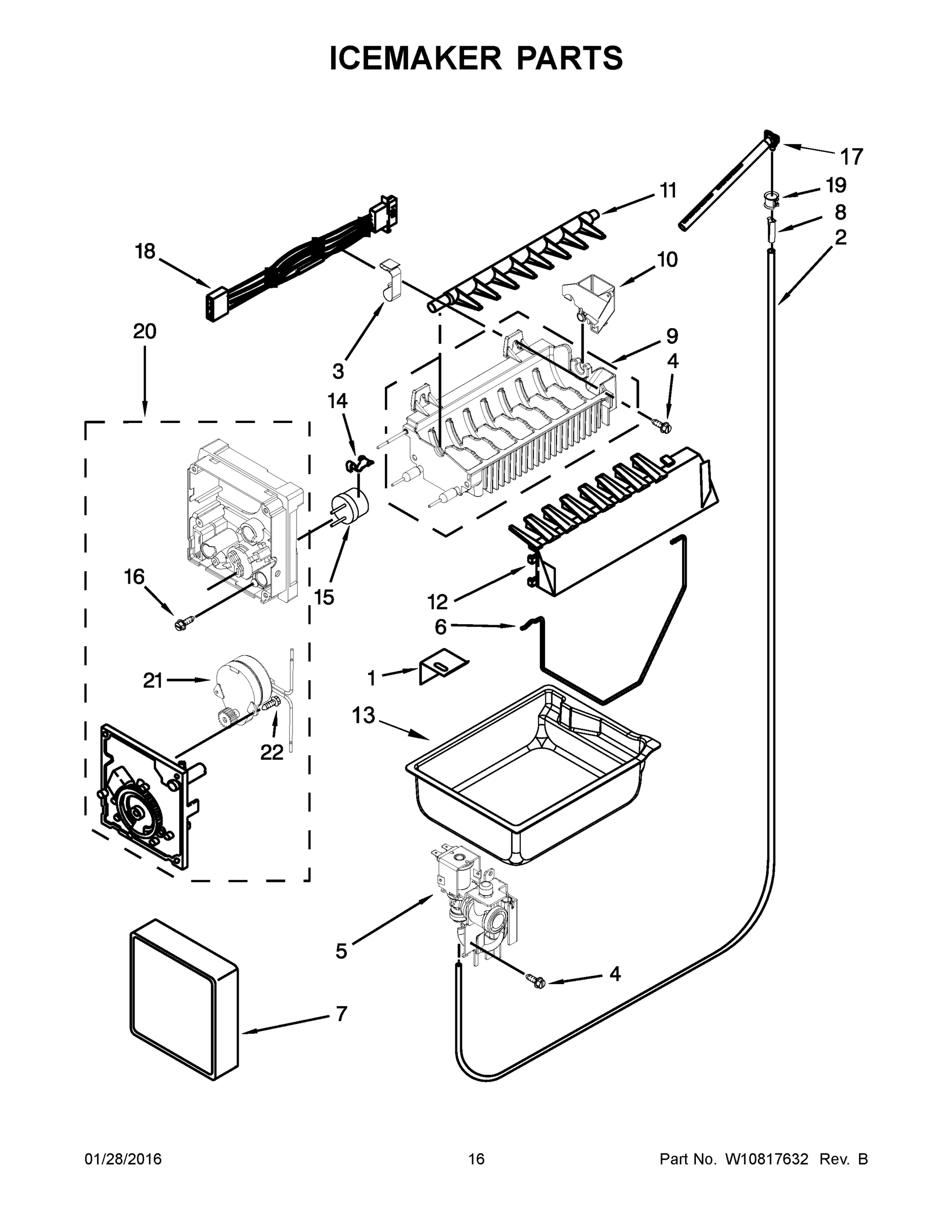 09 - ICEMAKER PARTS