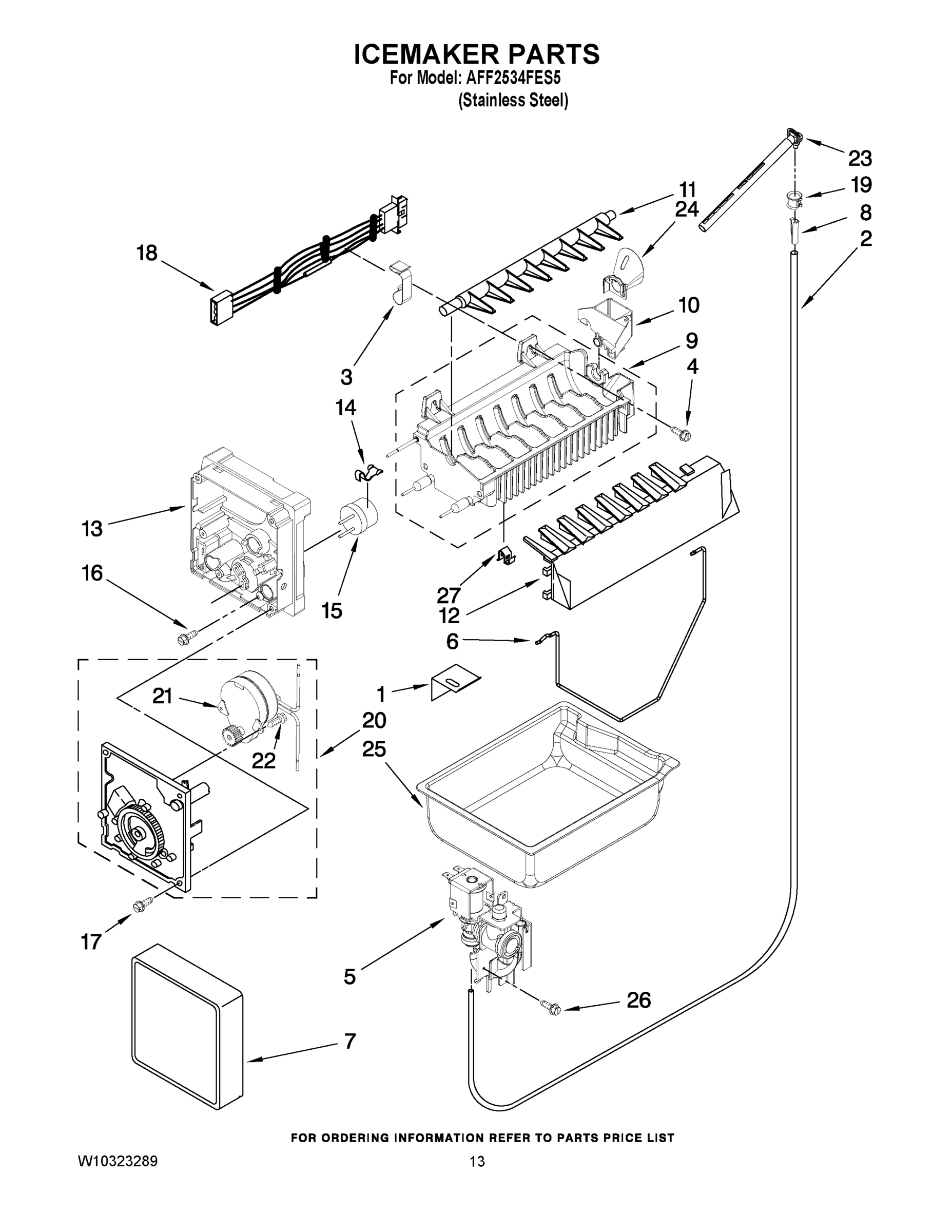 08 - ICEMAKER PARTS