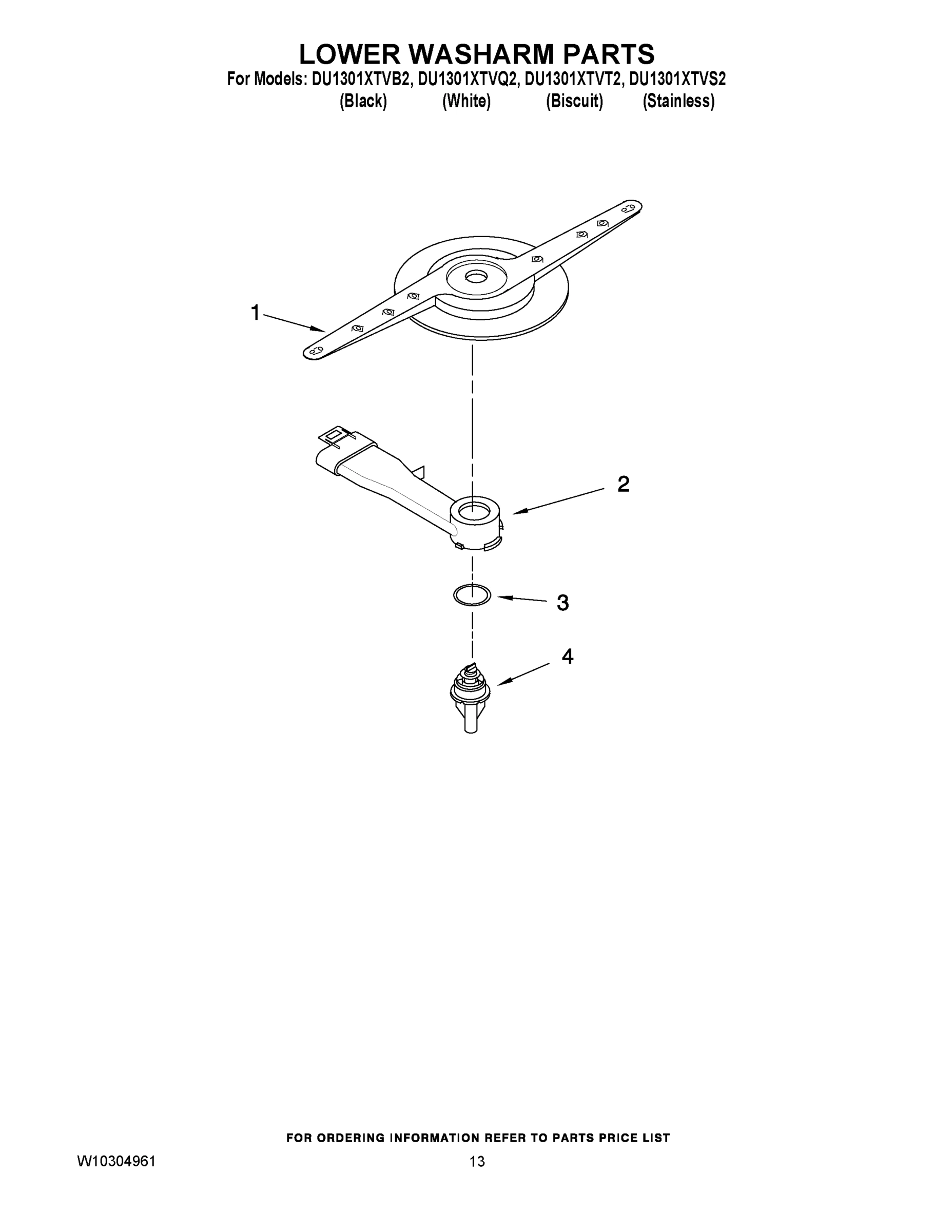 11 - LOWER WASHARM PARTS
