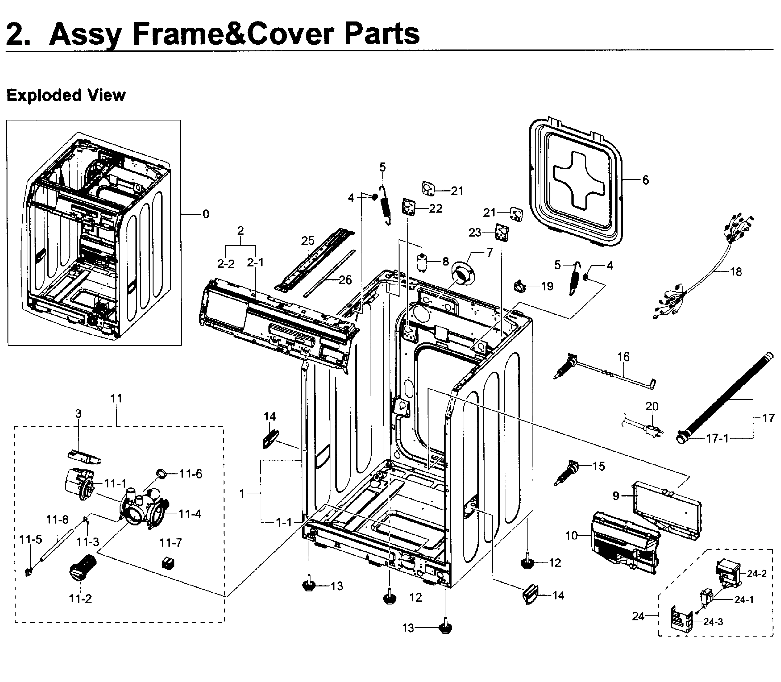 FRAME COVER & PARTS