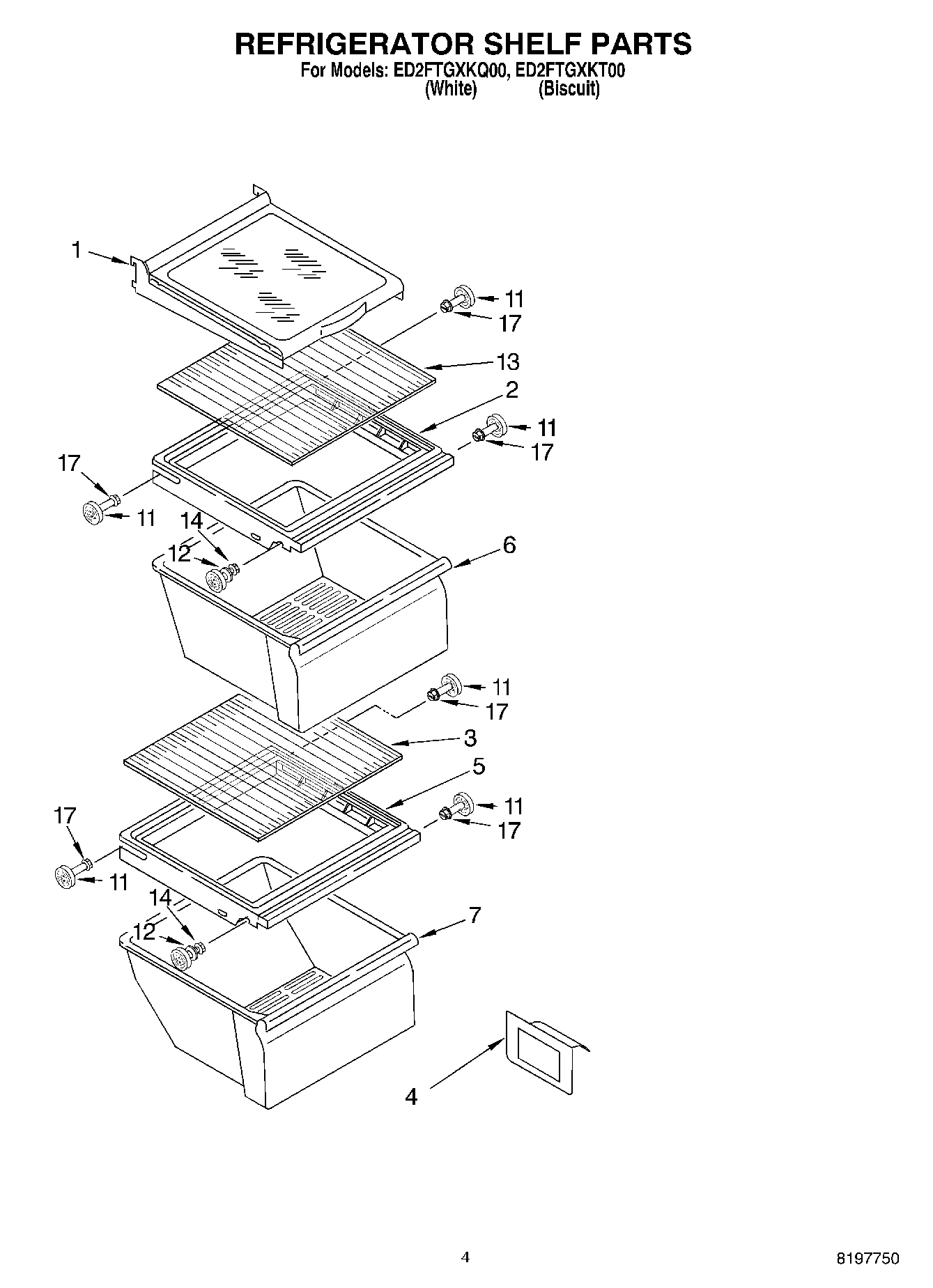 03 - REFRIGERATOR SHELF