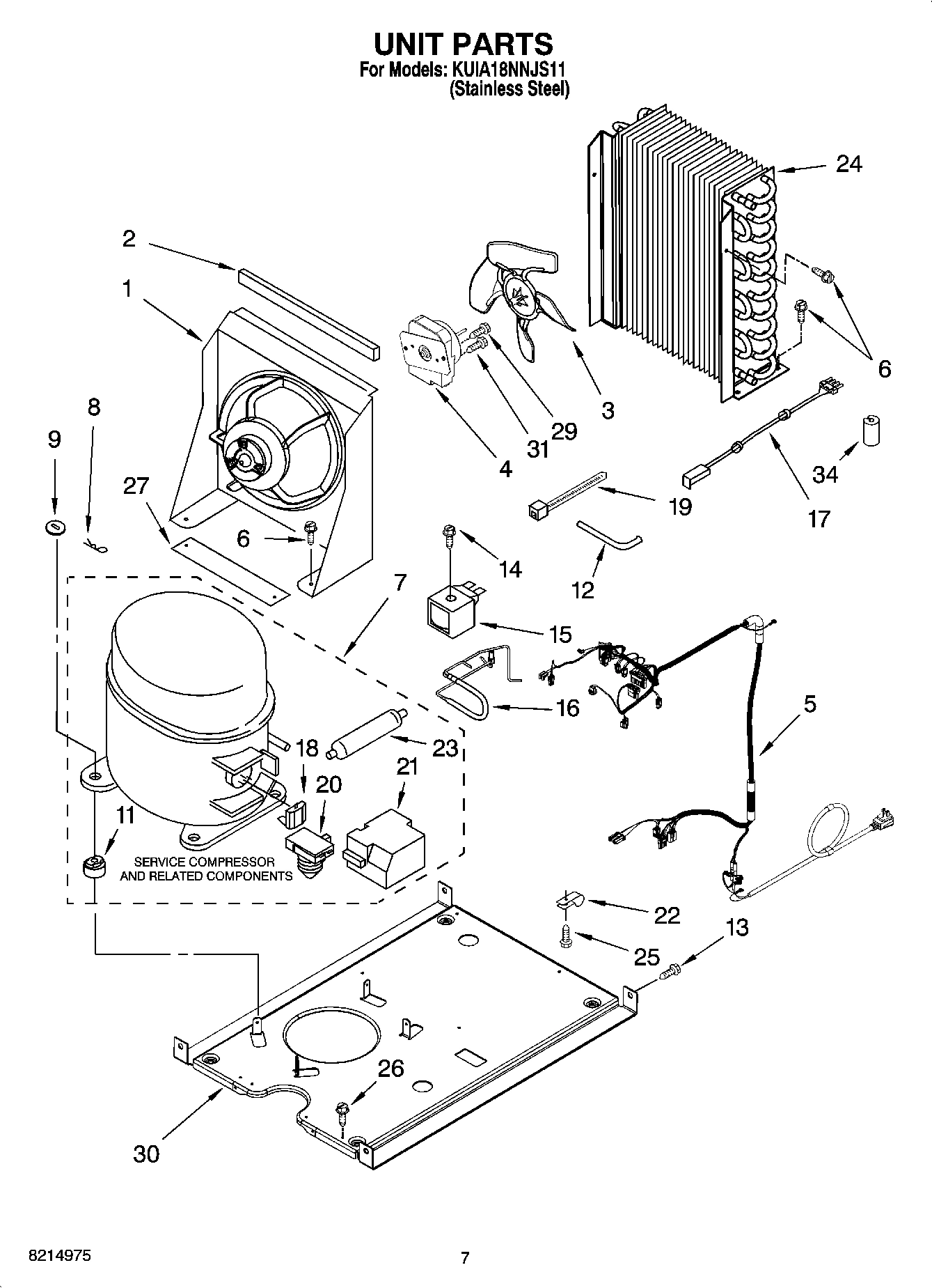 05 - UNIT PARTS, OPTIONAL PARTS