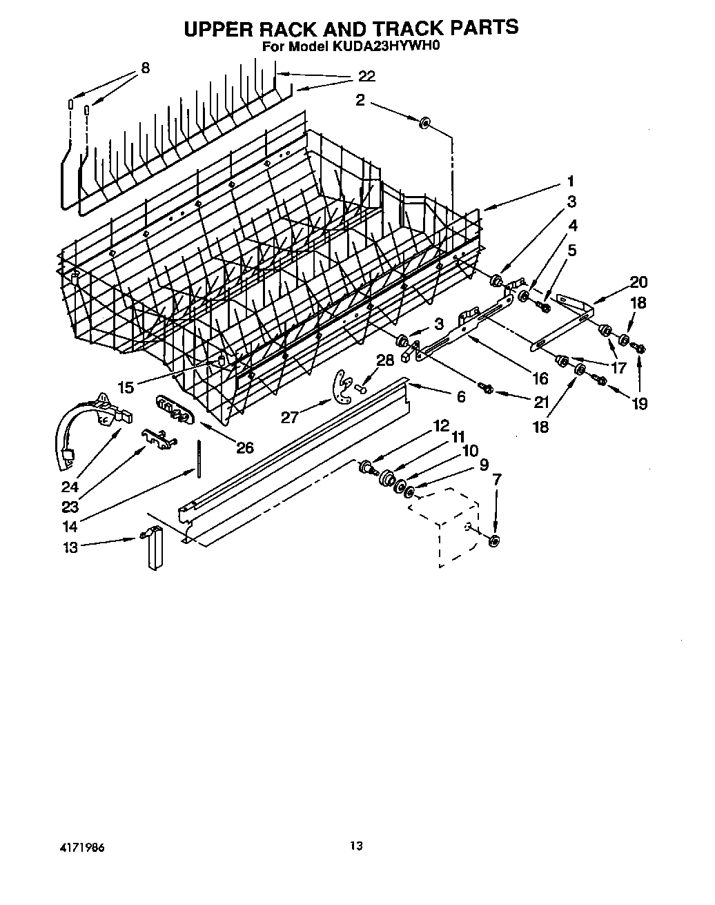 10 - UPPER RACK AND TRACK