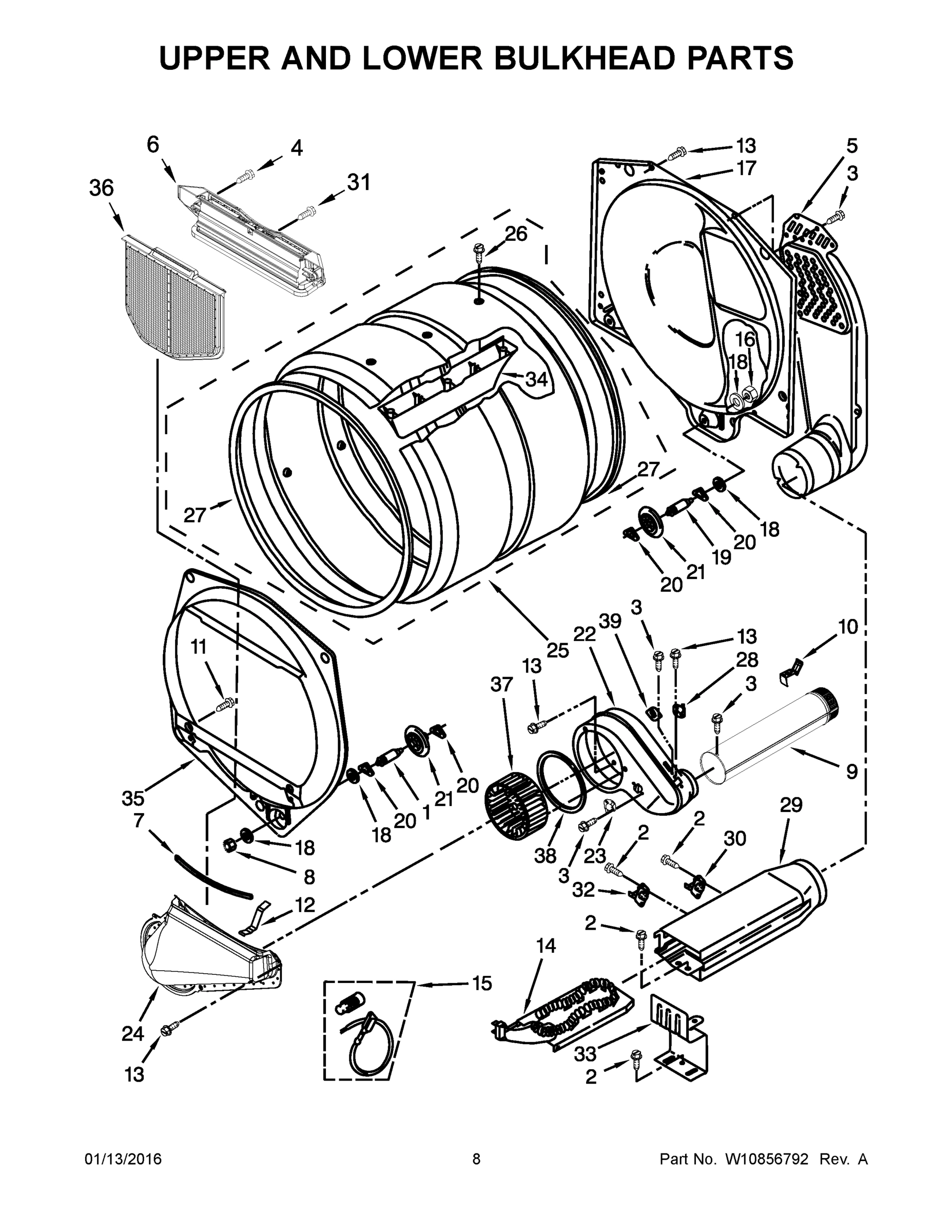 05 - UPPER AND LOWER BULKHEAD PARTS