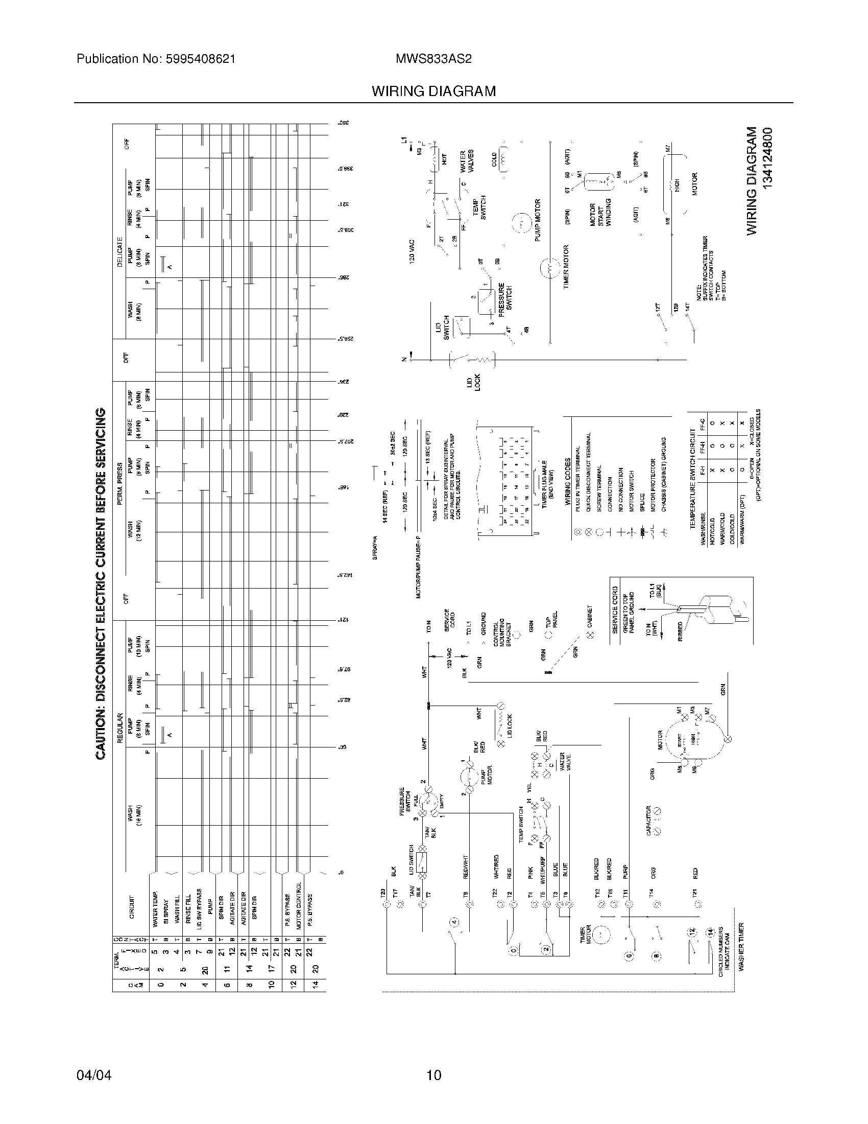 10 - WIRING DIAGRAM