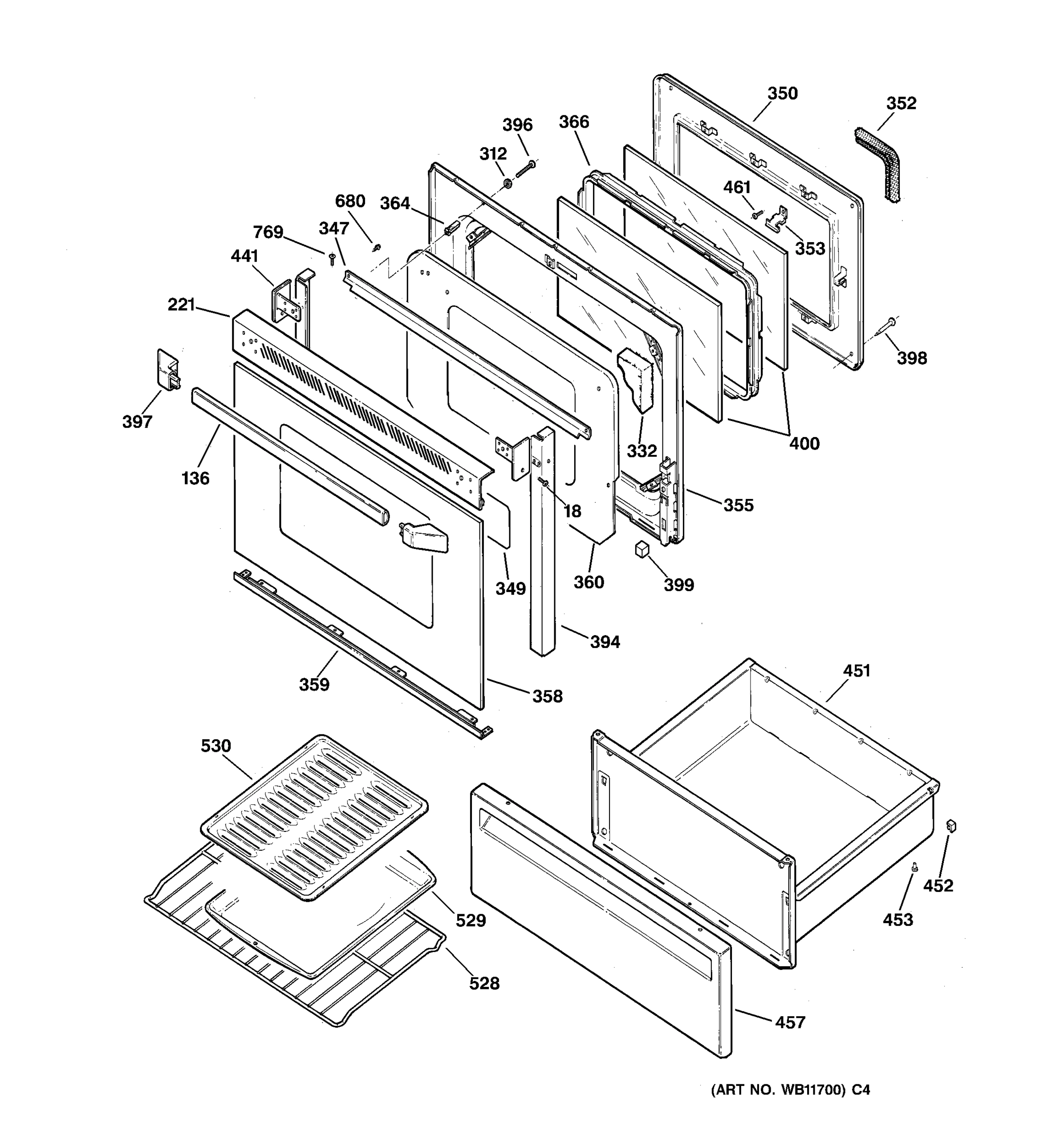 DOOR & DRAWER PARTS