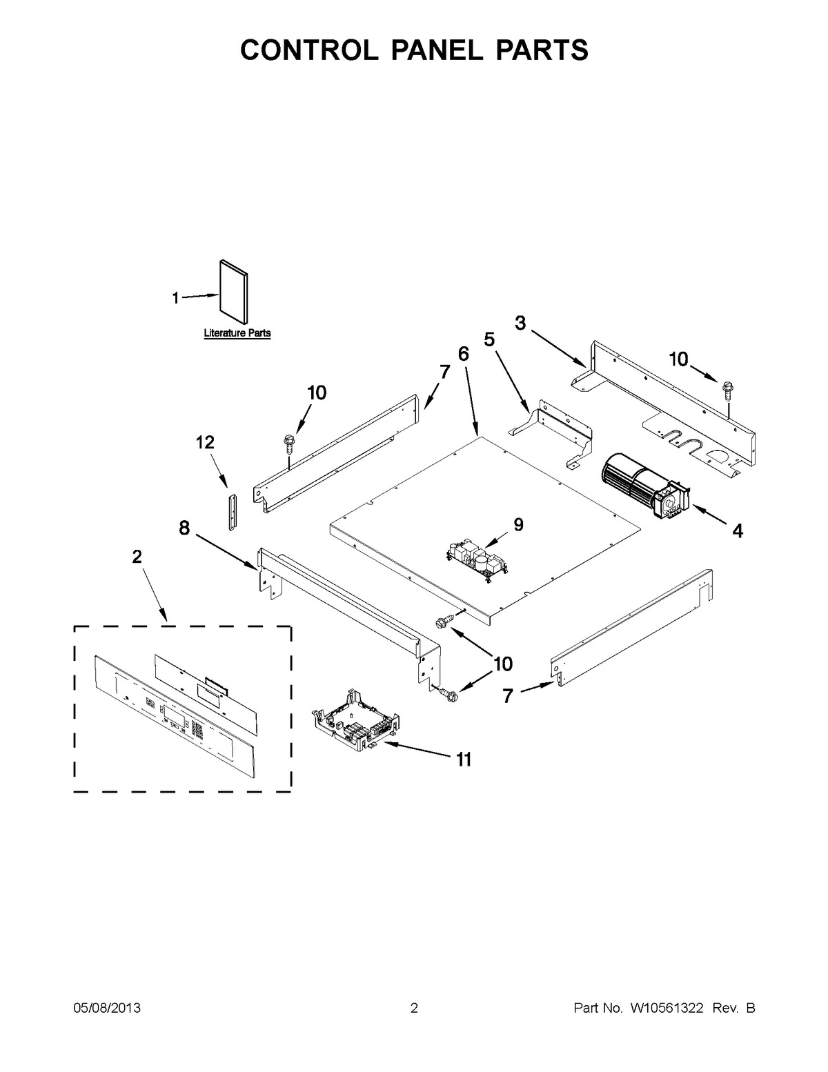 01 - CONTROL PANEL PARTS