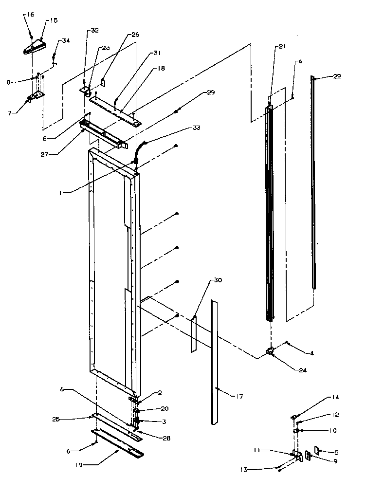 06 - FZ DOOR HINGE & TRIM PARTS