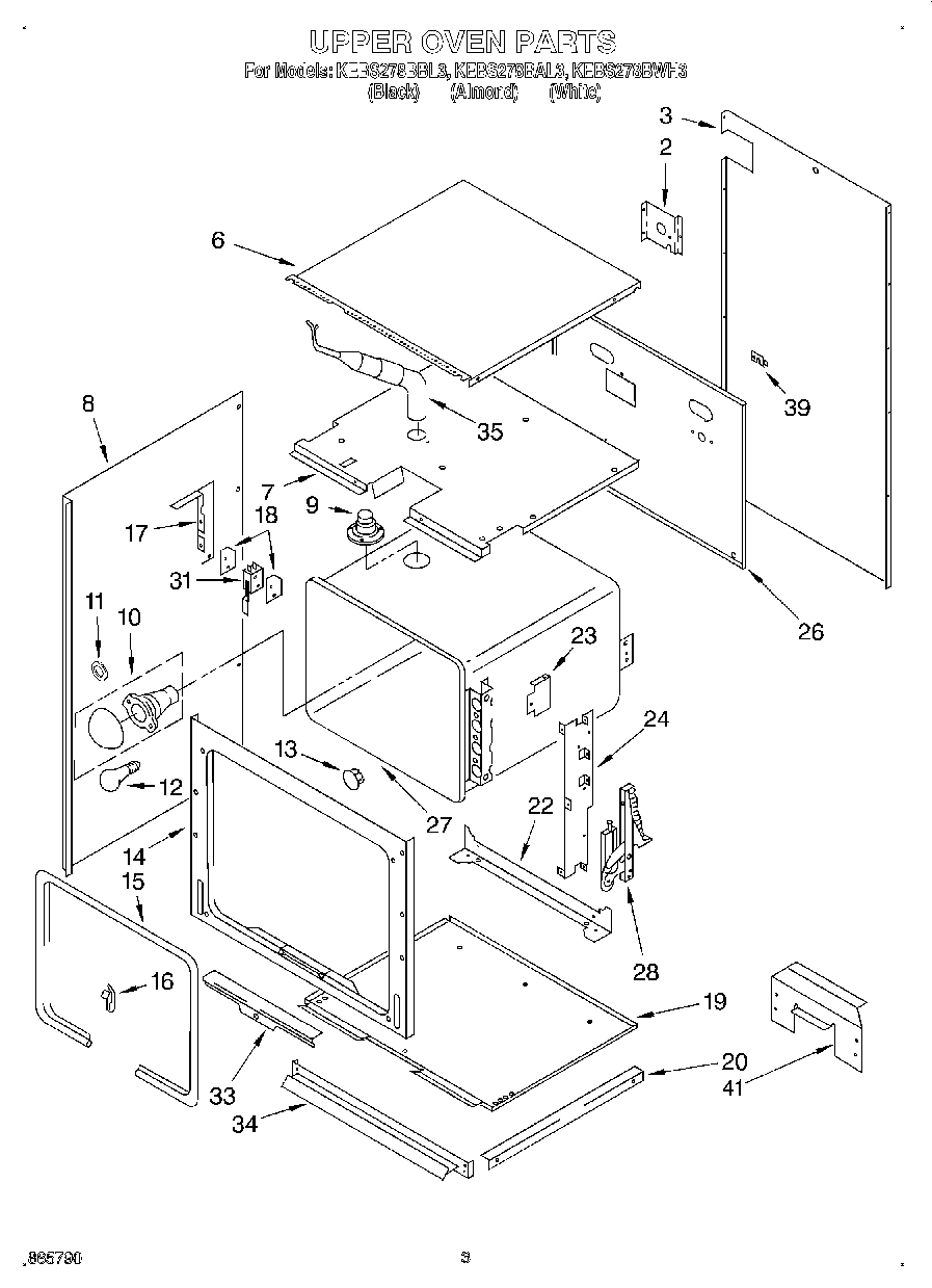 02 - UPPER OVEN