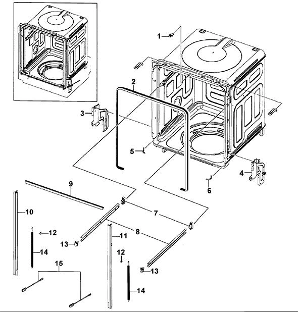 TUB ASSY