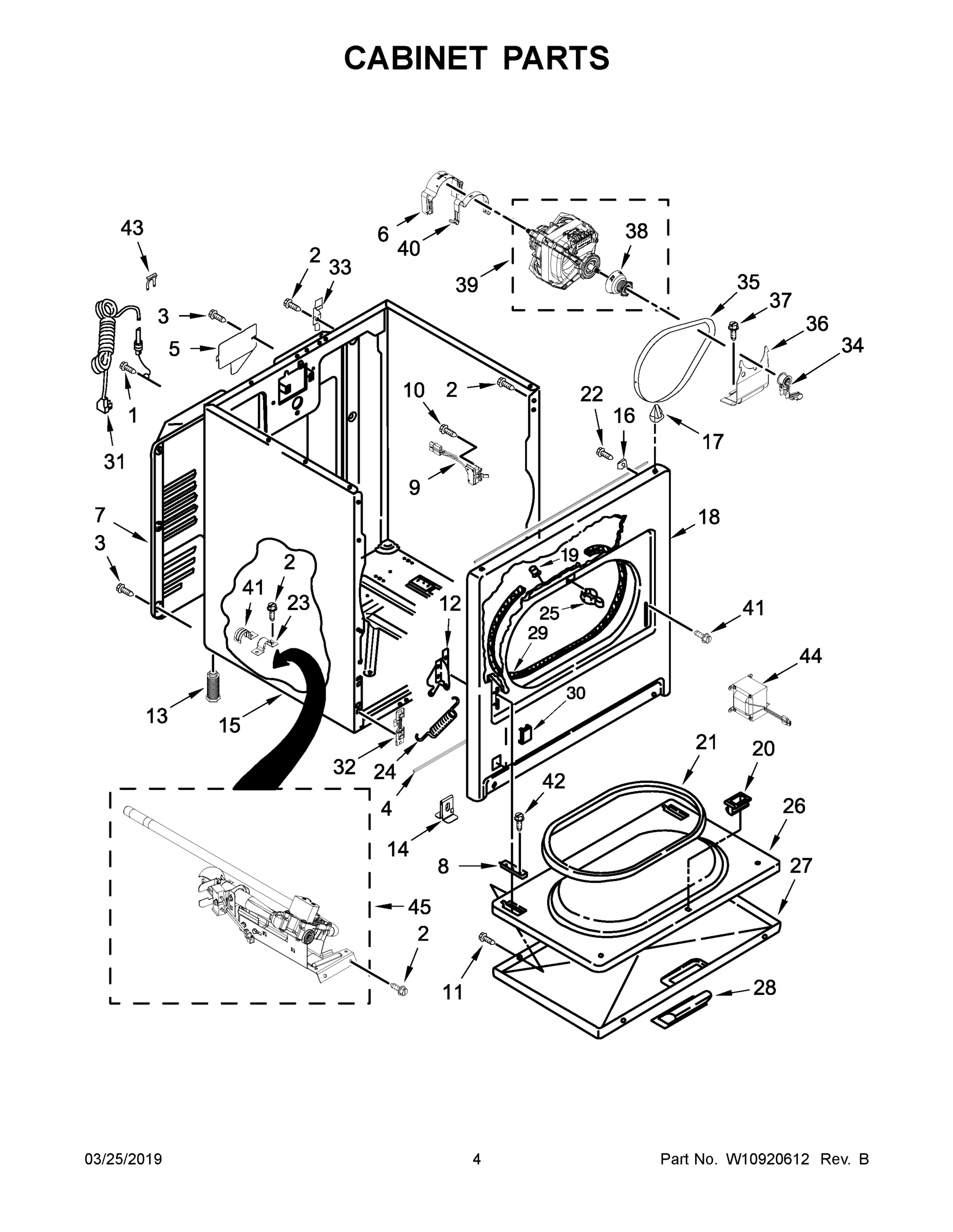 03 - CABINET PARTS