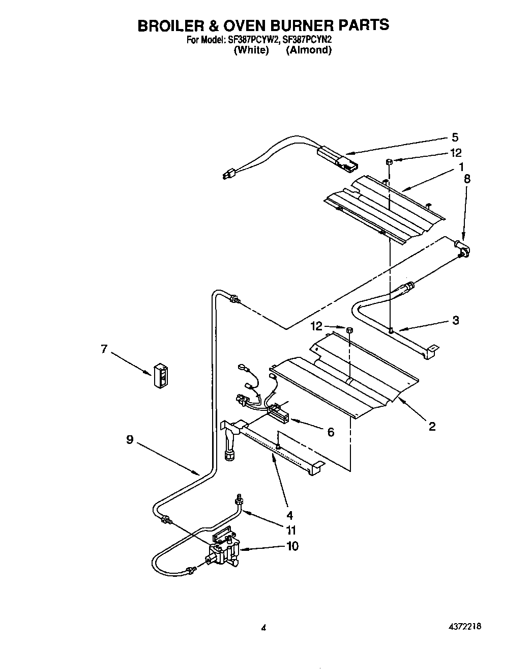 04 - BROILER & OVEN BURNER
