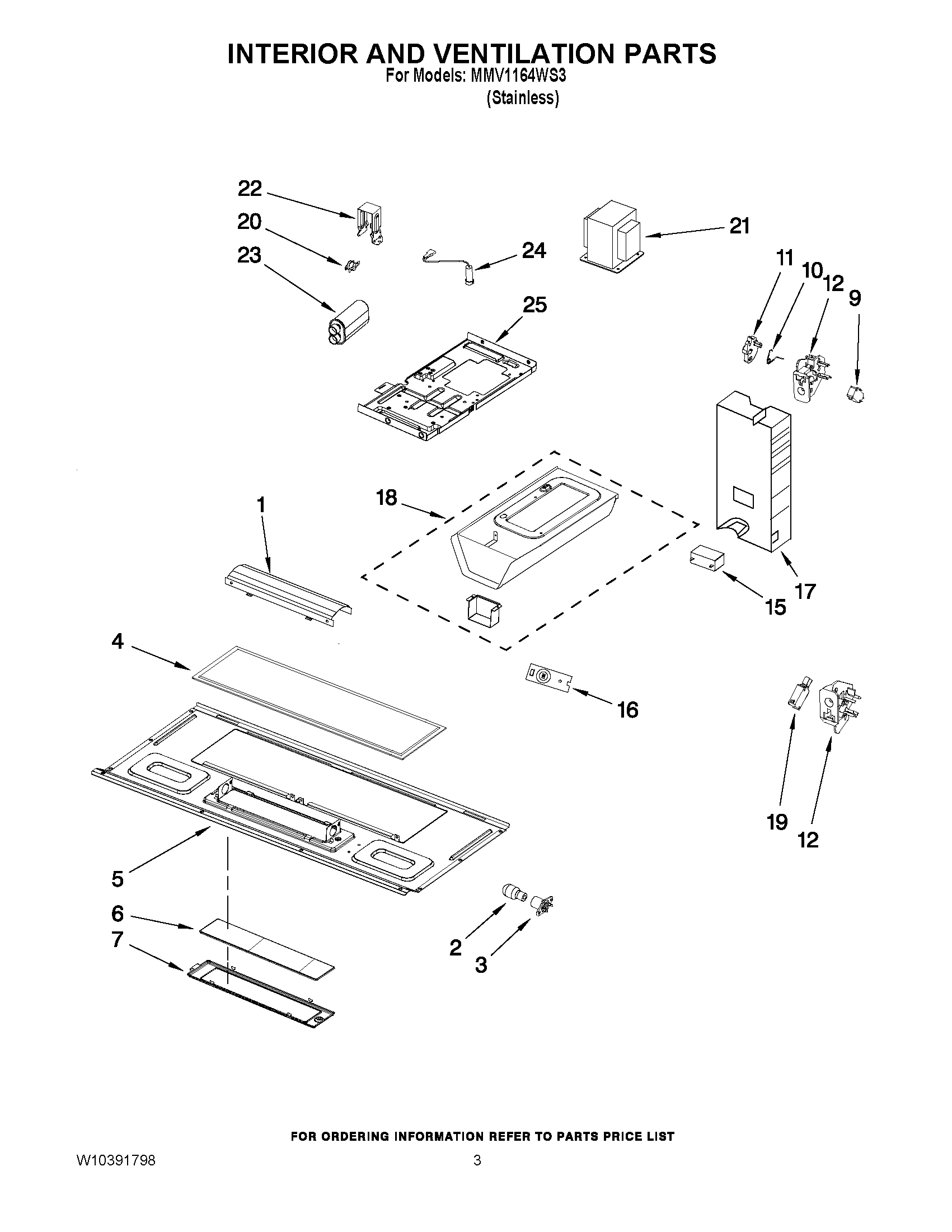 03 - INTERIOR AND VENTILATION PARTS