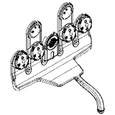 W10457053 Whirlpool Dishwasher Manifold