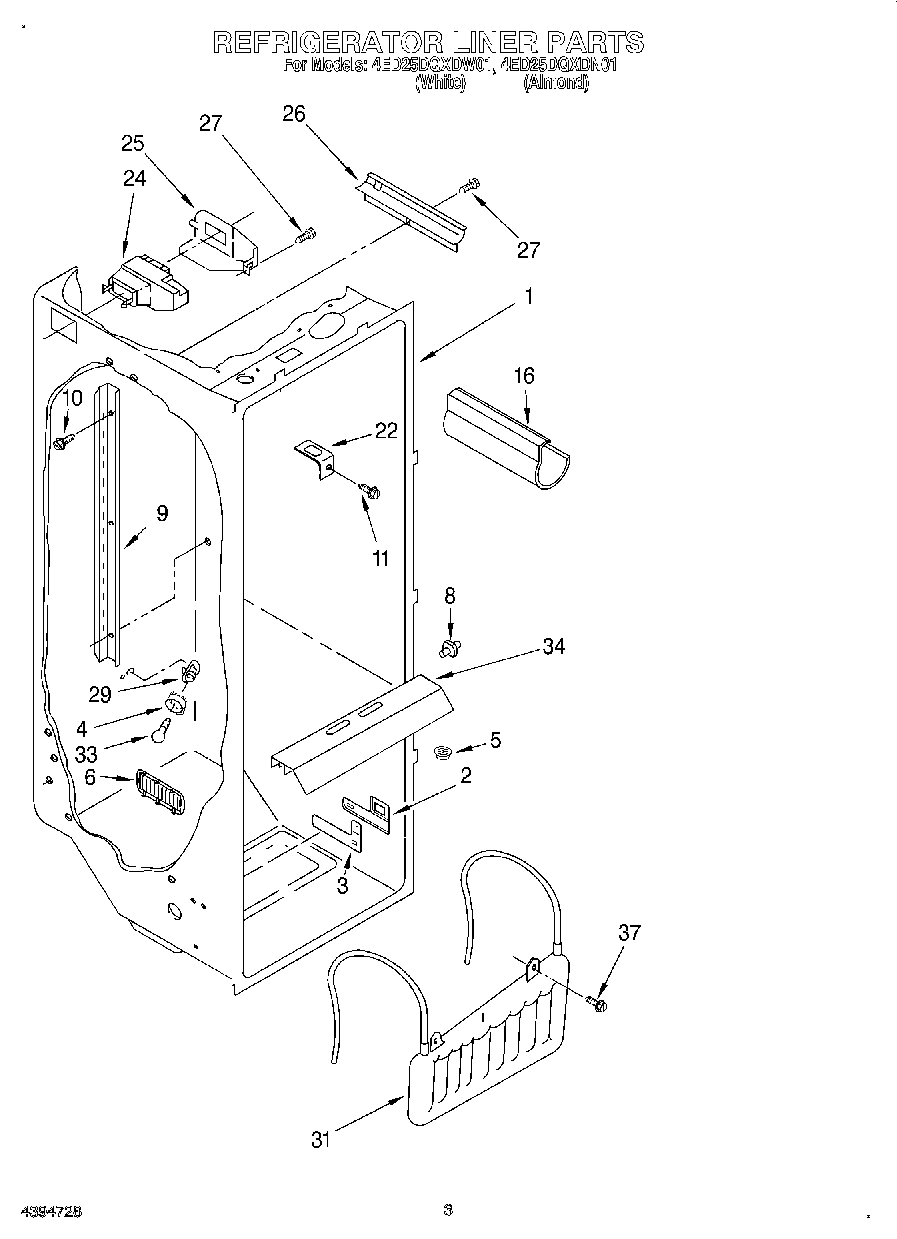 02 - REFRIGERATOR LINER