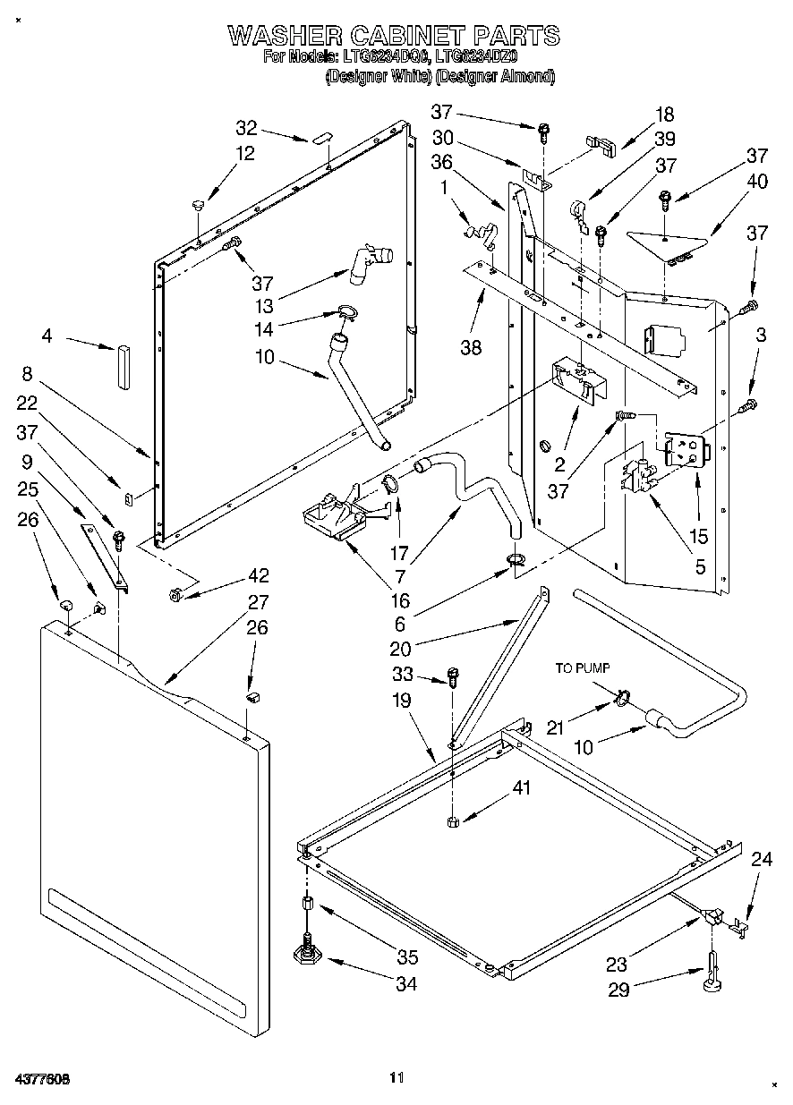 07 - WASHER CABINET