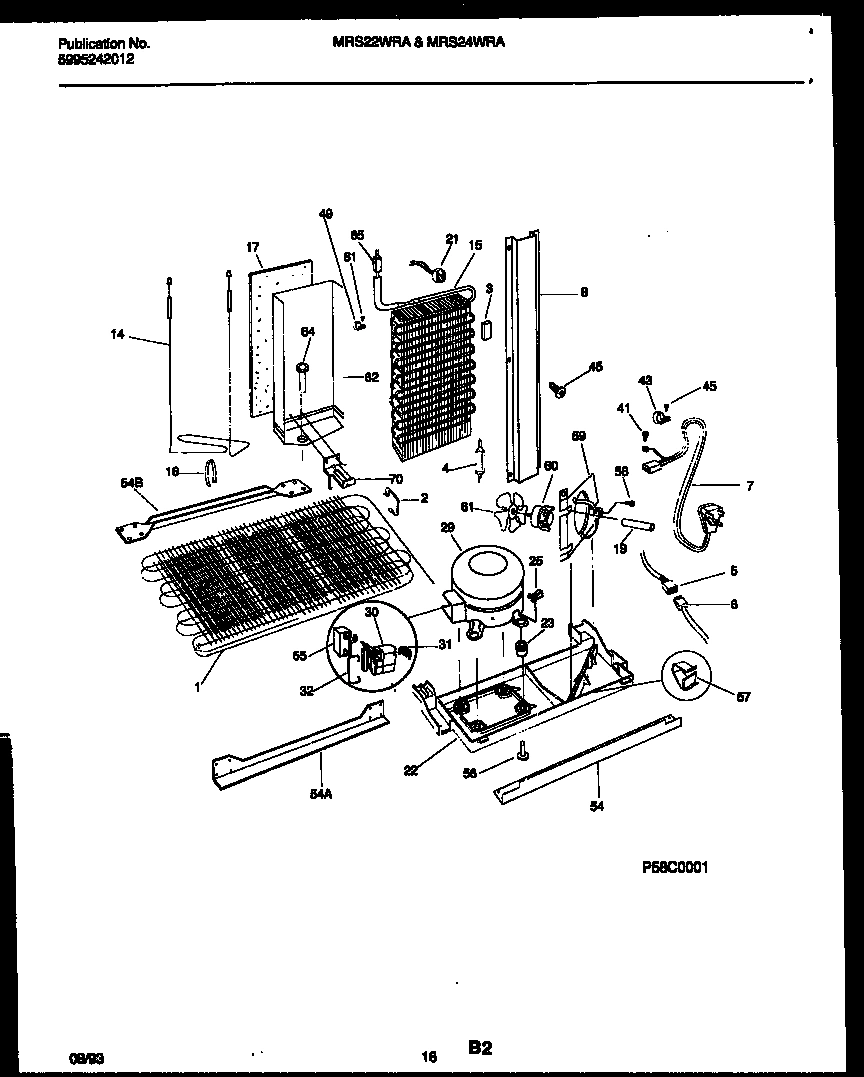 09 - SYSTEM AND AUTOMATIC DEFROST PARTS