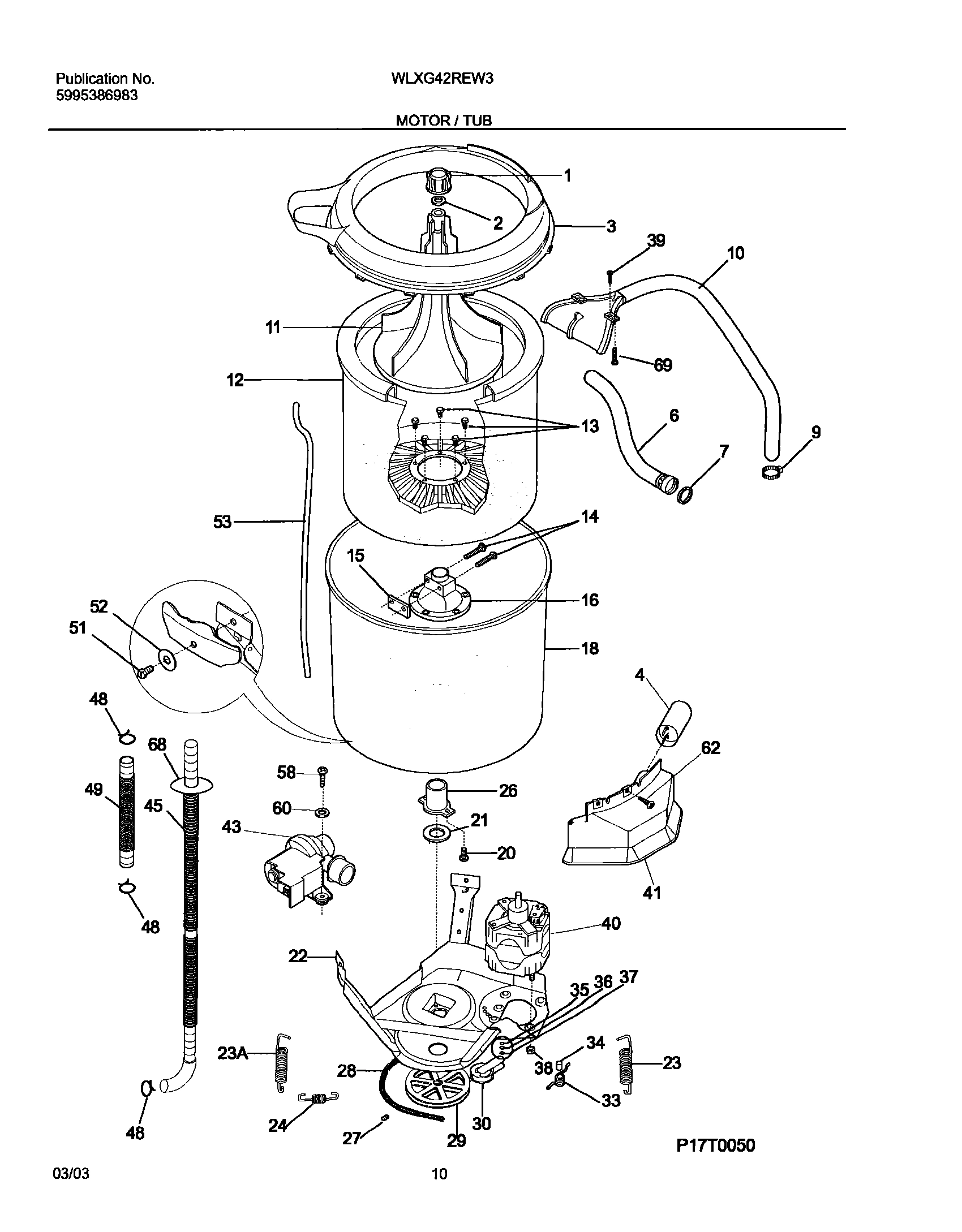 11 - MOTOR/TUB